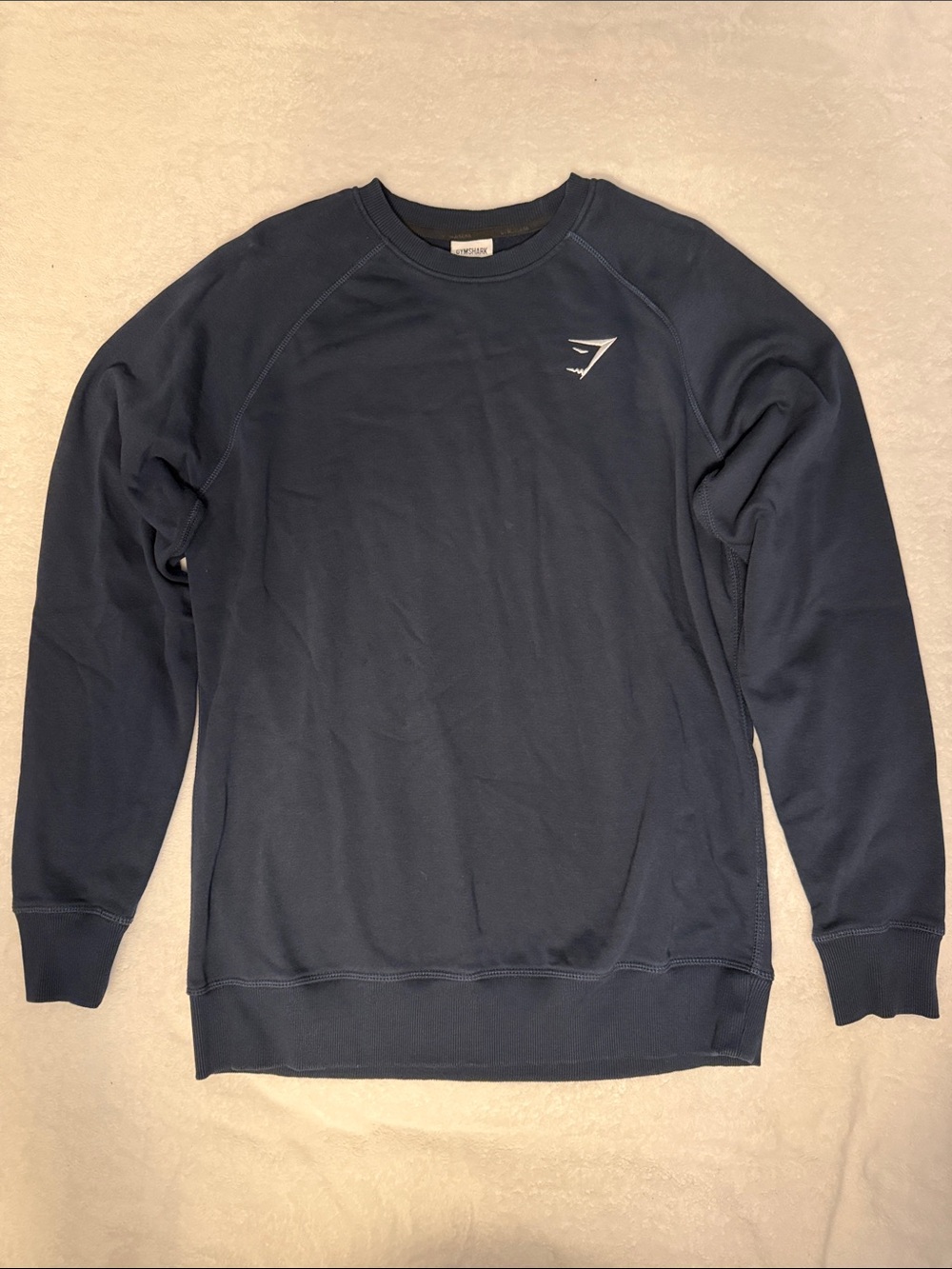 Gymshark Navy Blue Crewneck Sweatshirt - Men's Pullover